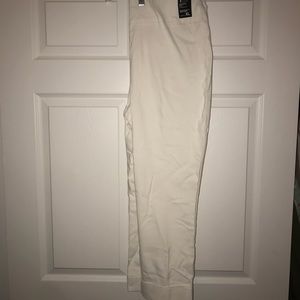 New York & Company white cropped dress pants